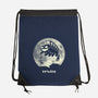 Cat Jump-none drawstring bag-vp021
