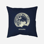 Cat Jump-none removable cover w insert throw pillow-vp021