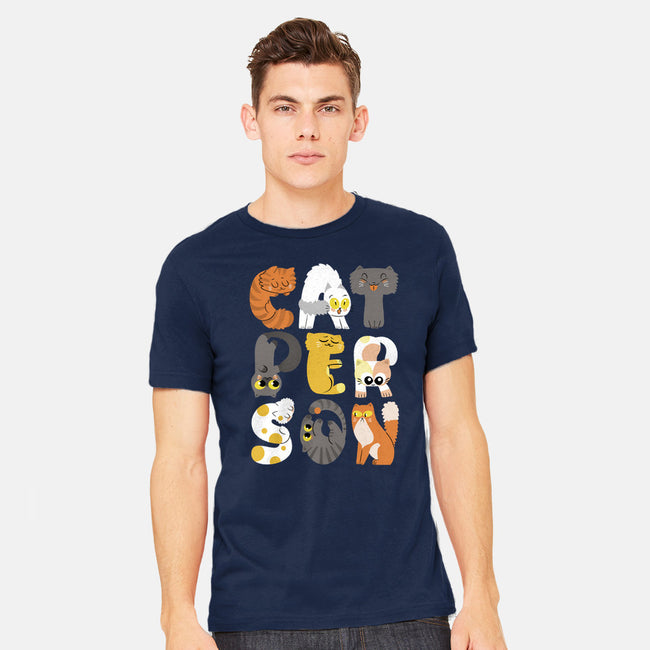 Cat Person-mens heavyweight tee-queenmob