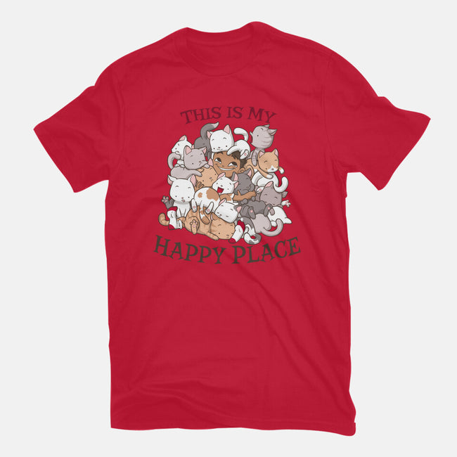 Cat Pile-unisex basic tee-DoOomcat