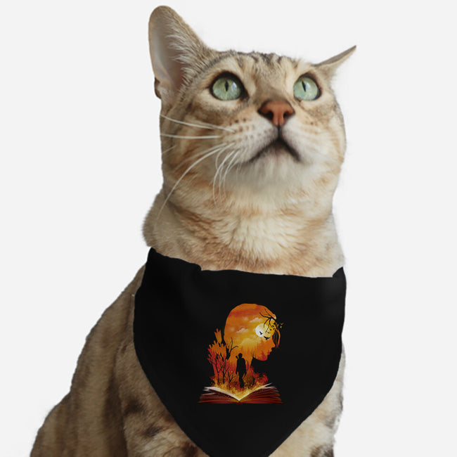 Catching Fire-cat adjustable pet collar-dandingeroz