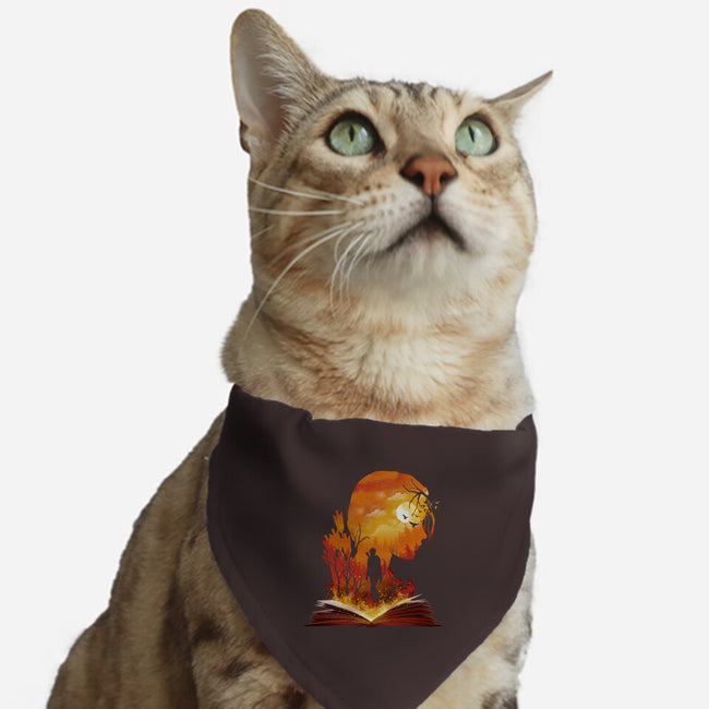 Catching Fire-cat adjustable pet collar-dandingeroz