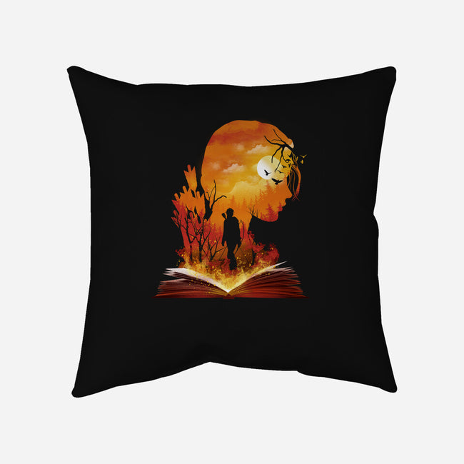Catching Fire-none removable cover w insert throw pillow-dandingeroz