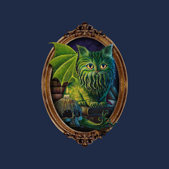 Cathulhu-none removable cover w insert throw pillow-MoniWolf