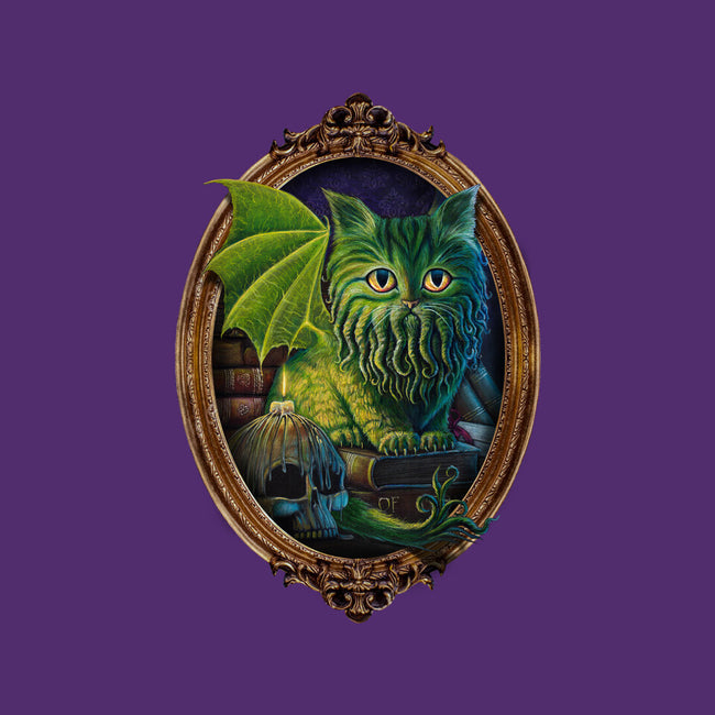 Cathulhu-none removable cover w insert throw pillow-MoniWolf