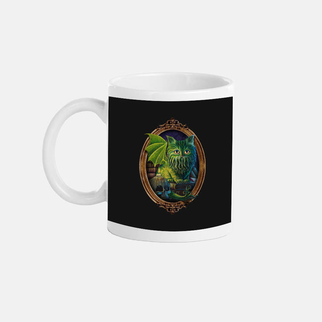 Cathulhu-none glossy mug-MoniWolf