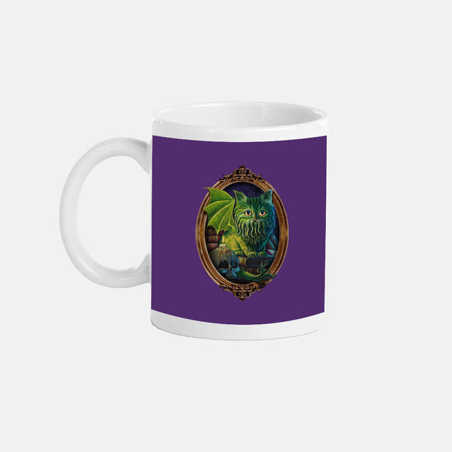 Cathulhu-none glossy mug-MoniWolf