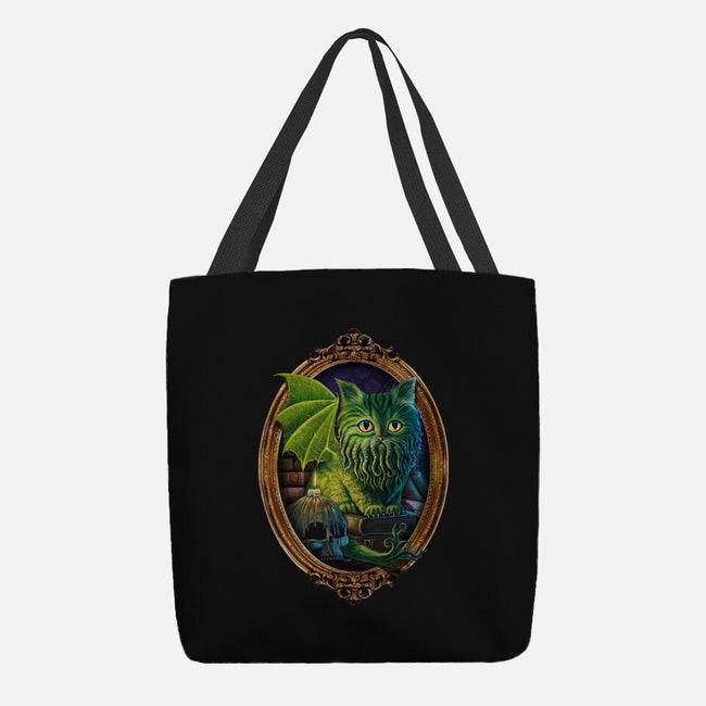 Cathulhu-none basic tote-MoniWolf