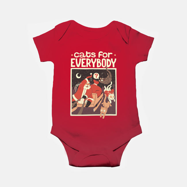 Cats For Everybody-baby basic onesie-tobefonseca