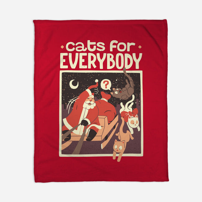 Cats For Everybody-none fleece blanket-tobefonseca