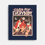 Cats For Everybody-none stretched canvas-tobefonseca