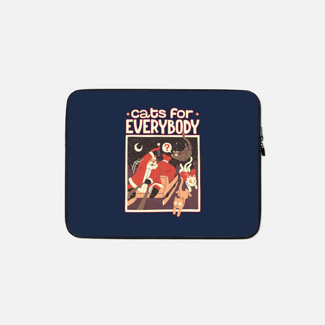 Cats For Everybody-none zippered laptop sleeve-tobefonseca