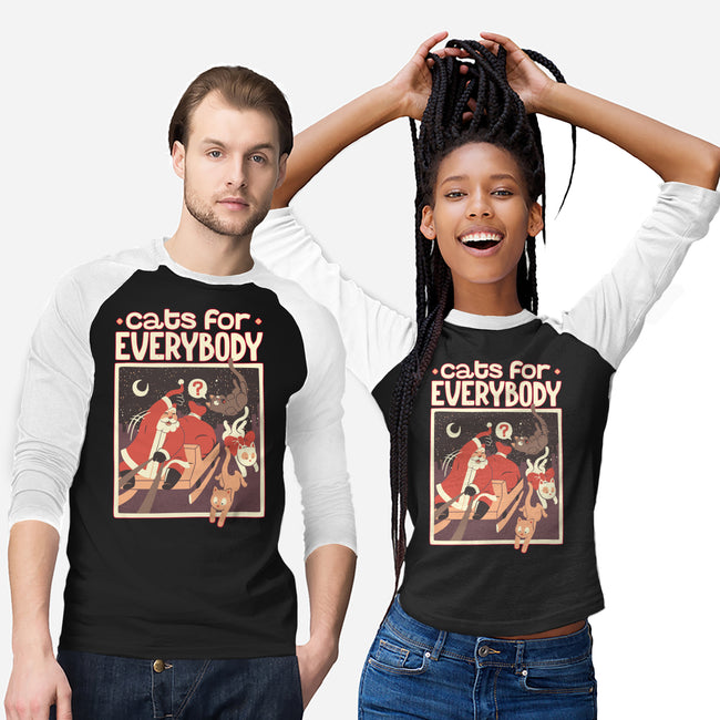 Cats For Everybody-unisex baseball tee-tobefonseca