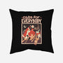 Cats For Everybody-none removable cover w insert throw pillow-tobefonseca