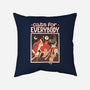 Cats For Everybody-none removable cover w insert throw pillow-tobefonseca