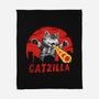 Catzilla-none fleece blanket-vp021