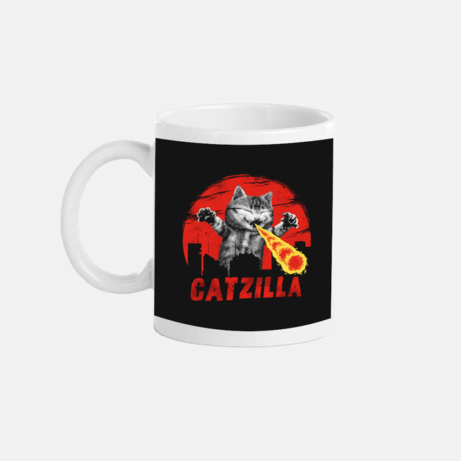 Catzilla-none glossy mug-vp021