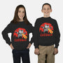 Catzilla-youth crew neck sweatshirt-vp021