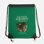 Caverns & Rabbits-none drawstring bag-Creative Outpouring