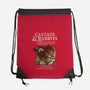 Caverns & Rabbits-none drawstring bag-Creative Outpouring