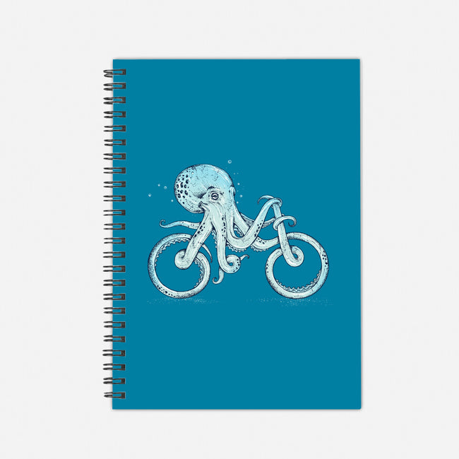 Cephalo-cycle-none dot grid notebook-Alan Maia