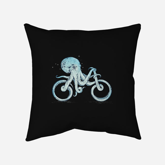 Cephalo-cycle-none removable cover w insert throw pillow-Alan Maia