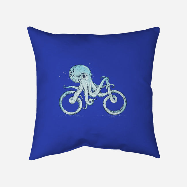 Cephalo-cycle-none removable cover w insert throw pillow-Alan Maia