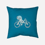 Cephalo-cycle-none removable cover w insert throw pillow-Alan Maia
