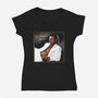 Chaos-womens v-neck tee-daobiwan