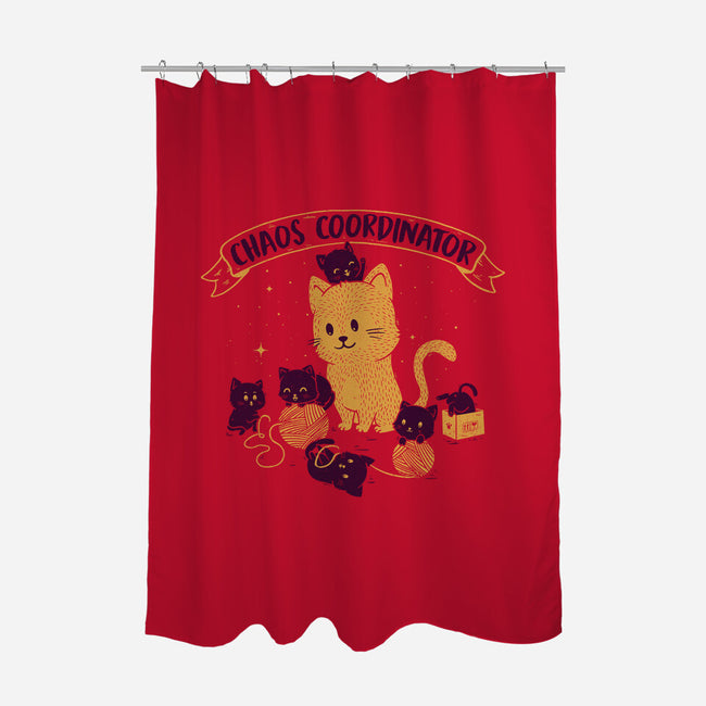 Chaos Coordinator-none polyester shower curtain-tobefonseca