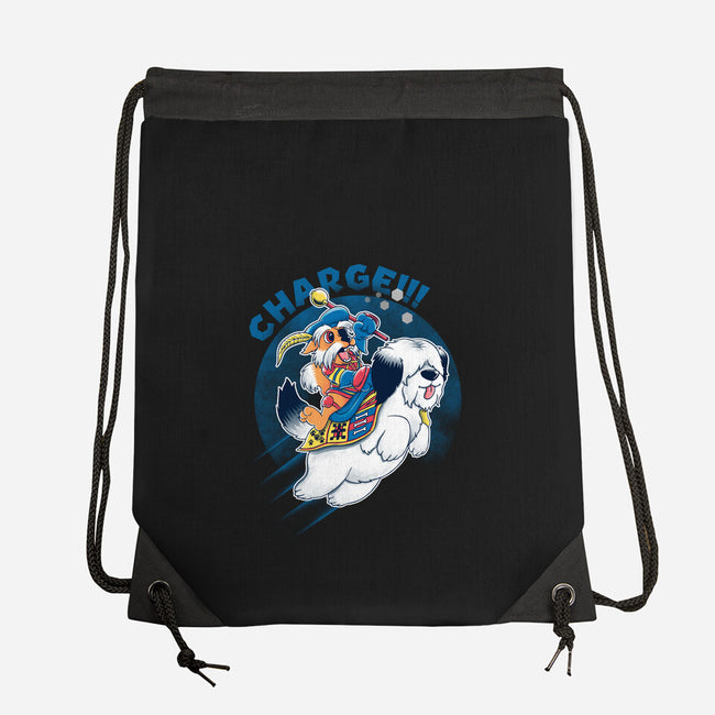 Charge!!!-none drawstring bag-Andriu
