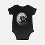 Chasing Its Tail-baby basic onesie-chechevica