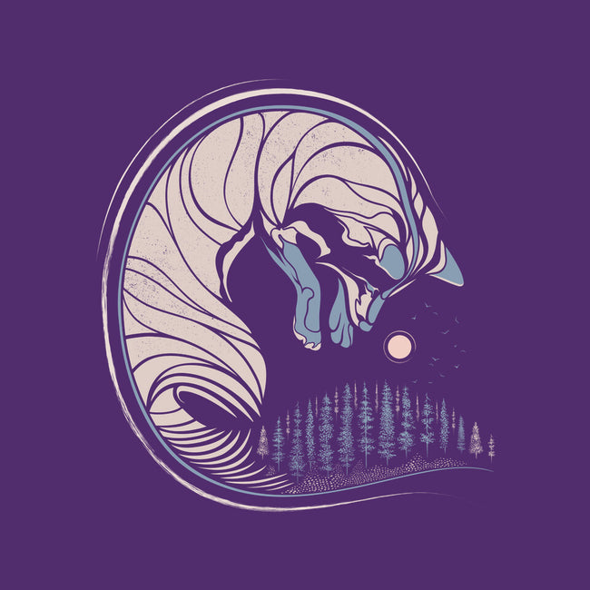 Chasing Its Tail-none stretched canvas-chechevica