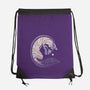 Chasing Its Tail-none drawstring bag-chechevica