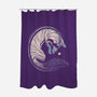 Chasing Its Tail-none polyester shower curtain-chechevica