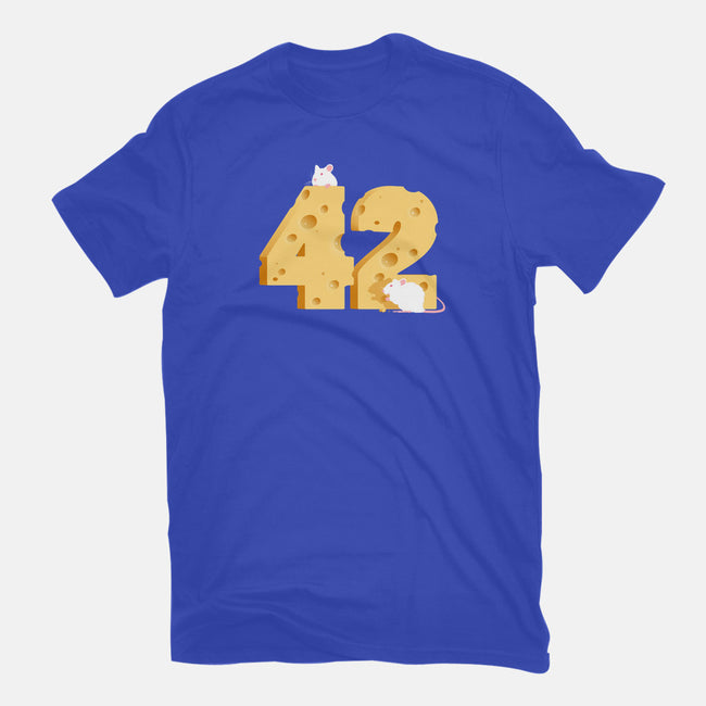 Cheese Is The Answer!-mens heavyweight tee-drbutler