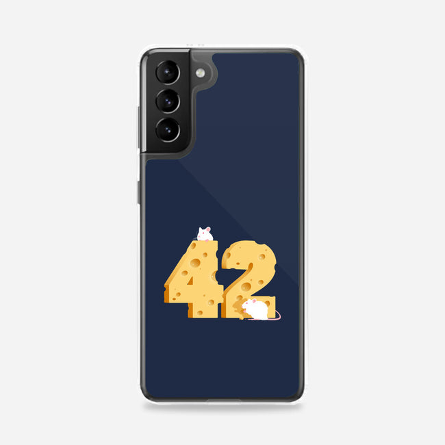 Cheese Is The Answer!-samsung snap phone case-drbutler
