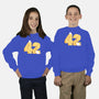 Cheese Is The Answer!-youth crew neck sweatshirt-drbutler