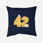 Cheese Is The Answer!-none removable cover w insert throw pillow-drbutler
