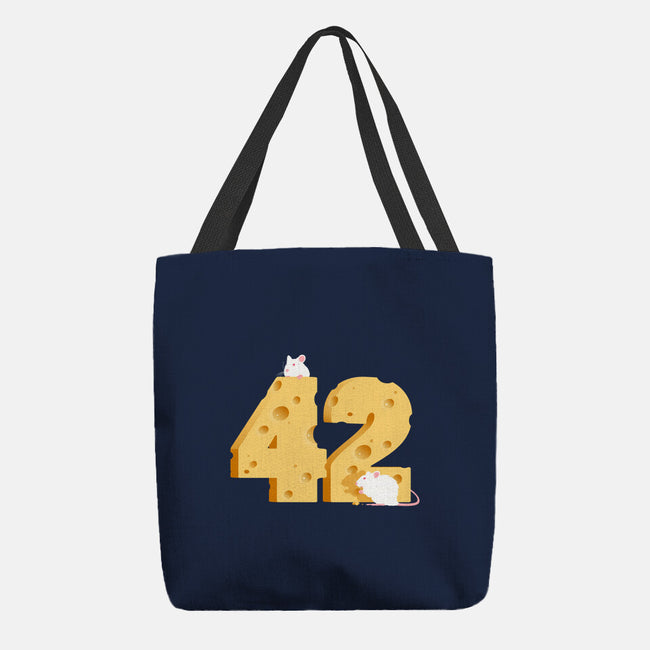 Cheese Is The Answer!-none basic tote-drbutler