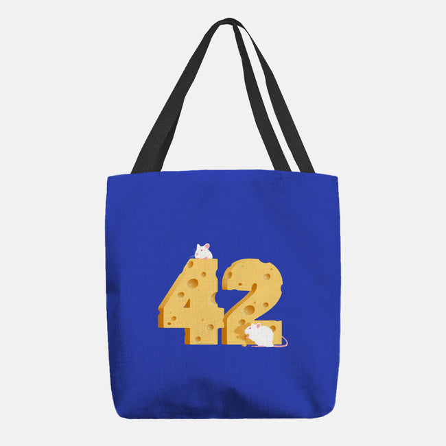 Cheese Is The Answer!-none basic tote-drbutler