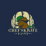 Chef's Knife-none polyester shower curtain-Alundrart