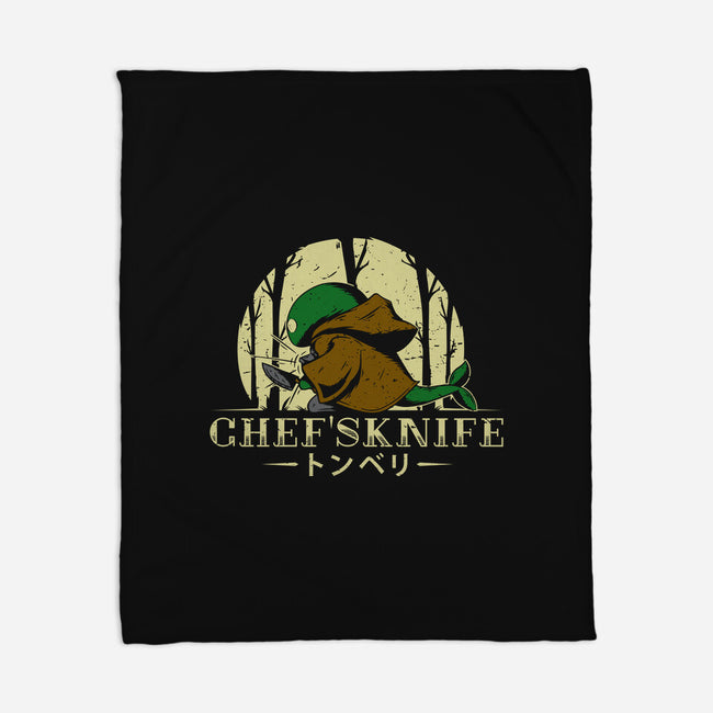 Chef's Knife-none fleece blanket-Alundrart