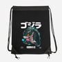 Chibi Kaiju King-none drawstring bag-mankeeboi