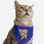 Chibi Kamehameha-cat adjustable pet collar-mankeeboi