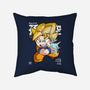 Chibi Kamehameha-none removable cover w insert throw pillow-mankeeboi