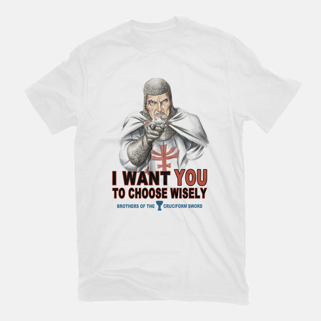 Choose Wisely-mens basic tee-saqman