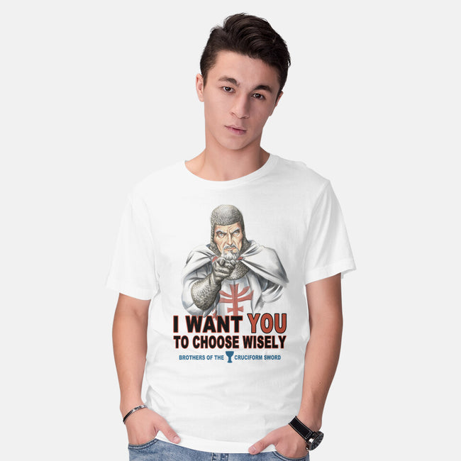 Choose Wisely-mens basic tee-saqman