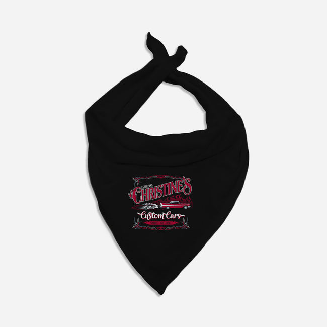 Christine's Custom Cars-dog bandana pet collar-Nemons