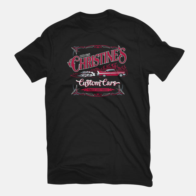 Christine's Custom Cars-mens heavyweight tee-Nemons